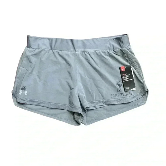 NWT Under Armor Tennis Grey Shorts Size XL - Picture 1 of 7